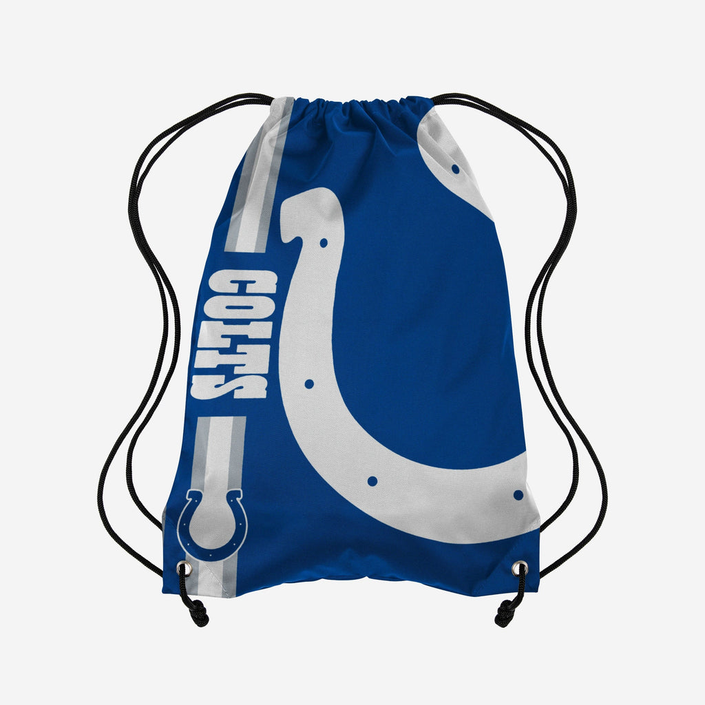 Indianapolis Colts Big Logo Drawstring Backpack FOCO - FOCO.com