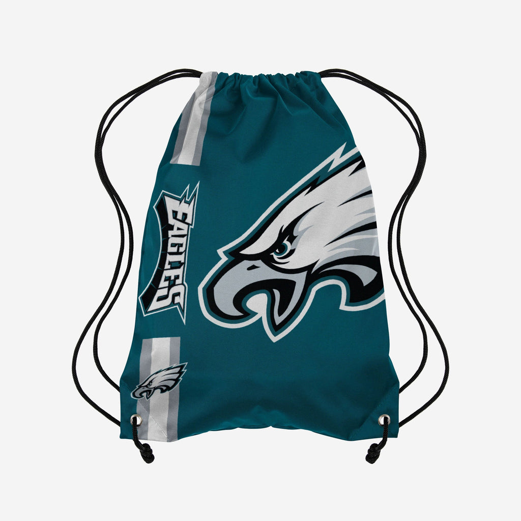 Philadelphia Eagles Big Logo Drawstring Backpack FOCO - FOCO.com