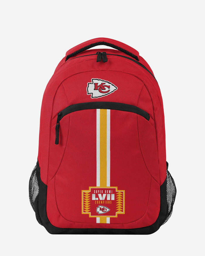Kansas City Chiefs Super Bowl LVII Champions Action Backpack FOCO - FOCO.com