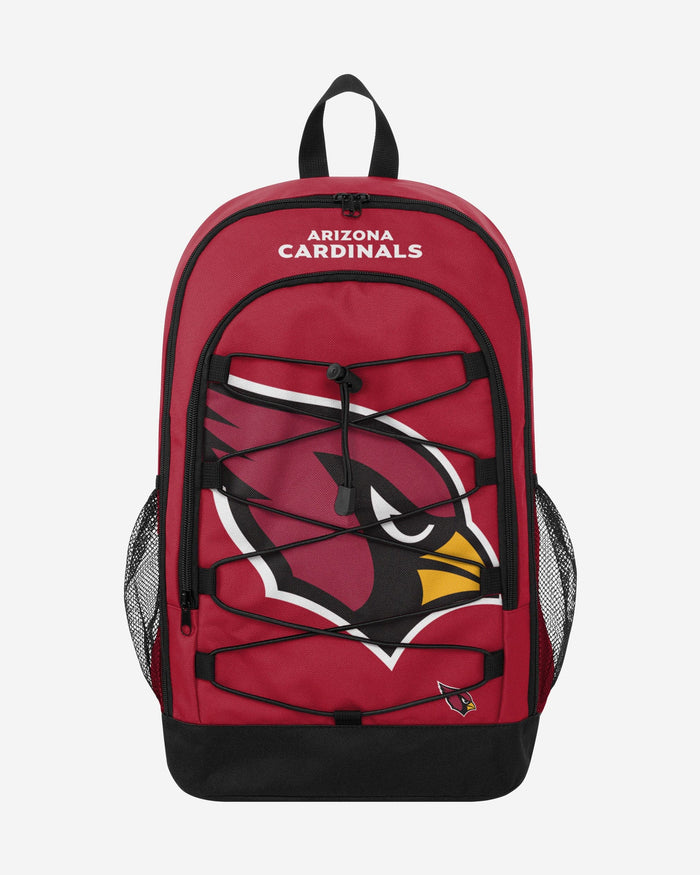 Arizona Cardinals Big Logo Bungee Backpack FOCO - FOCO.com