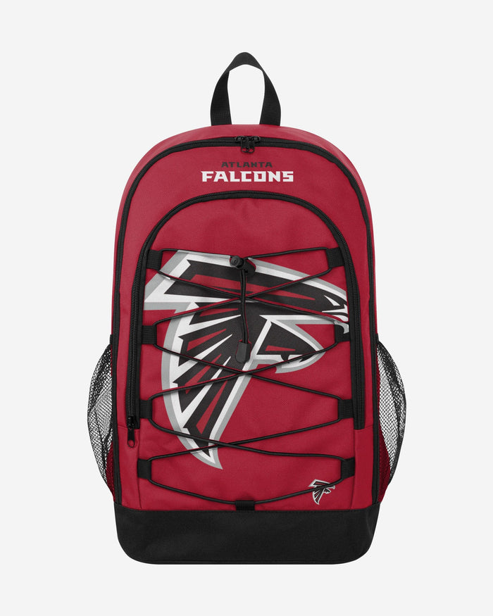 Atlanta Falcons Big Logo Bungee Backpack FOCO - FOCO.com