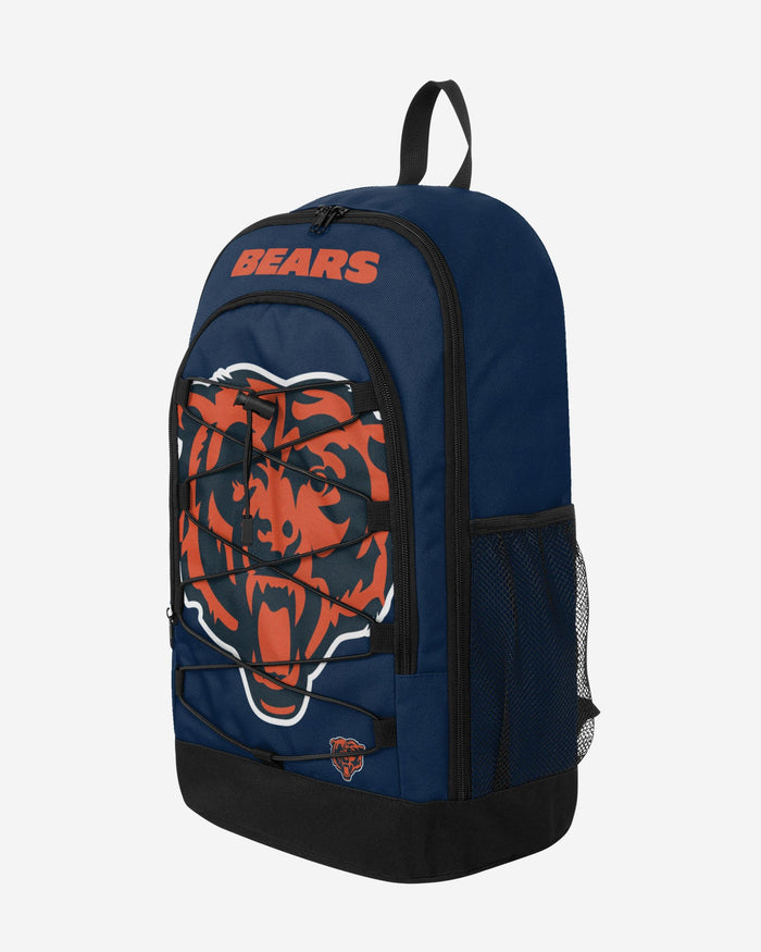 Chicago Bears Big Logo Bungee Backpack FOCO - FOCO.com