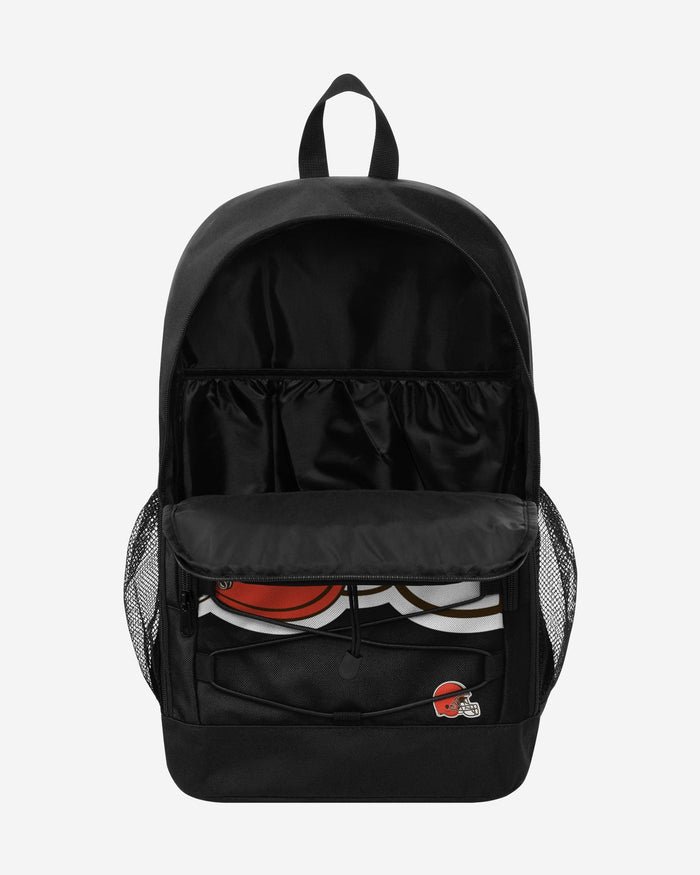 Cleveland Browns Big Logo Bungee Backpack FOCO - FOCO.com