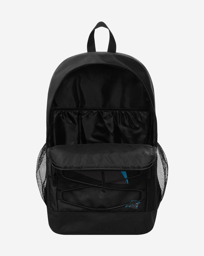 Carolina Panthers Big Logo Bungee Backpack FOCO - FOCO.com