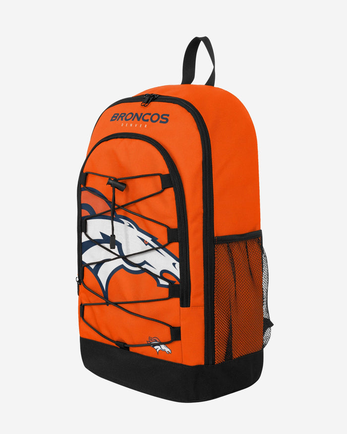 Denver Broncos Big Logo Bungee Backpack FOCO - FOCO.com