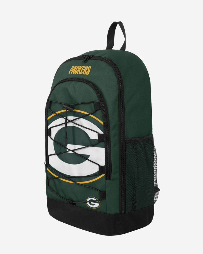 Green Bay Packers Big Logo Bungee Backpack FOCO - FOCO.com