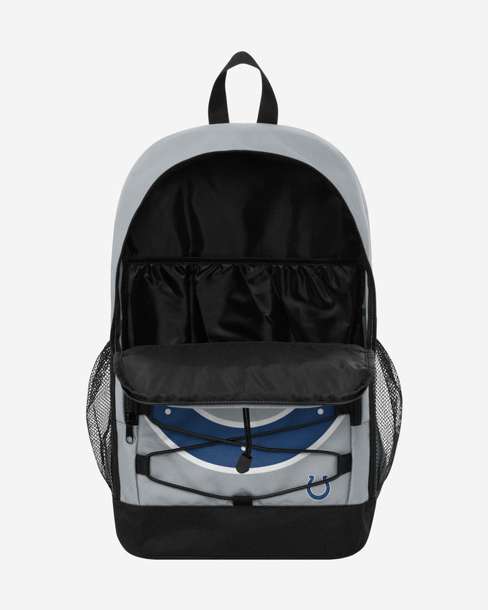 Indianapolis Colts Big Logo Bungee Backpack FOCO - FOCO.com