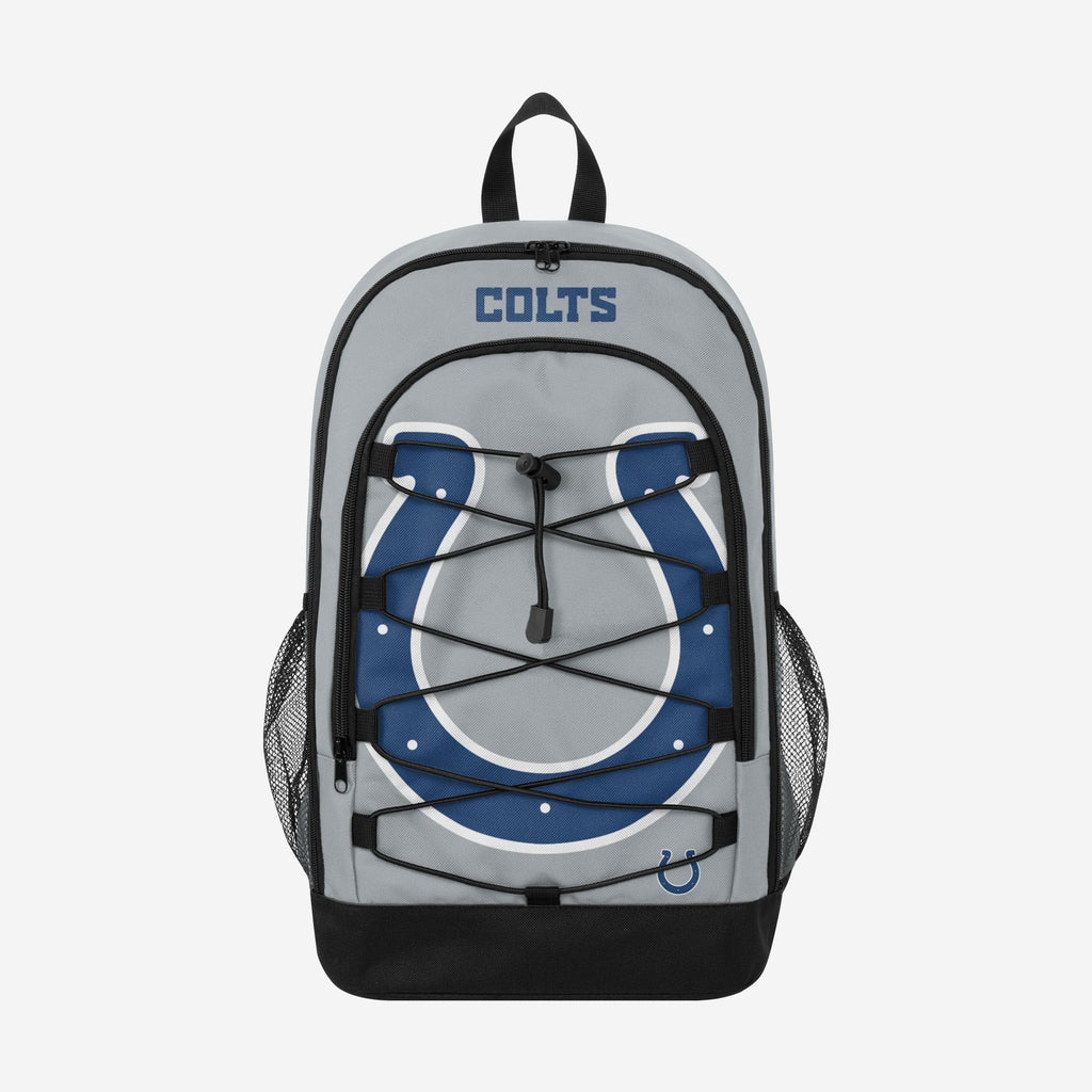 Indianapolis Colts Big Logo Bungee Backpack FOCO - FOCO.com