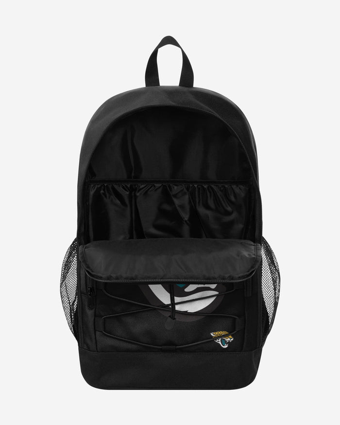 Jacksonville Jaguars Big Logo Bungee Backpack FOCO - FOCO.com