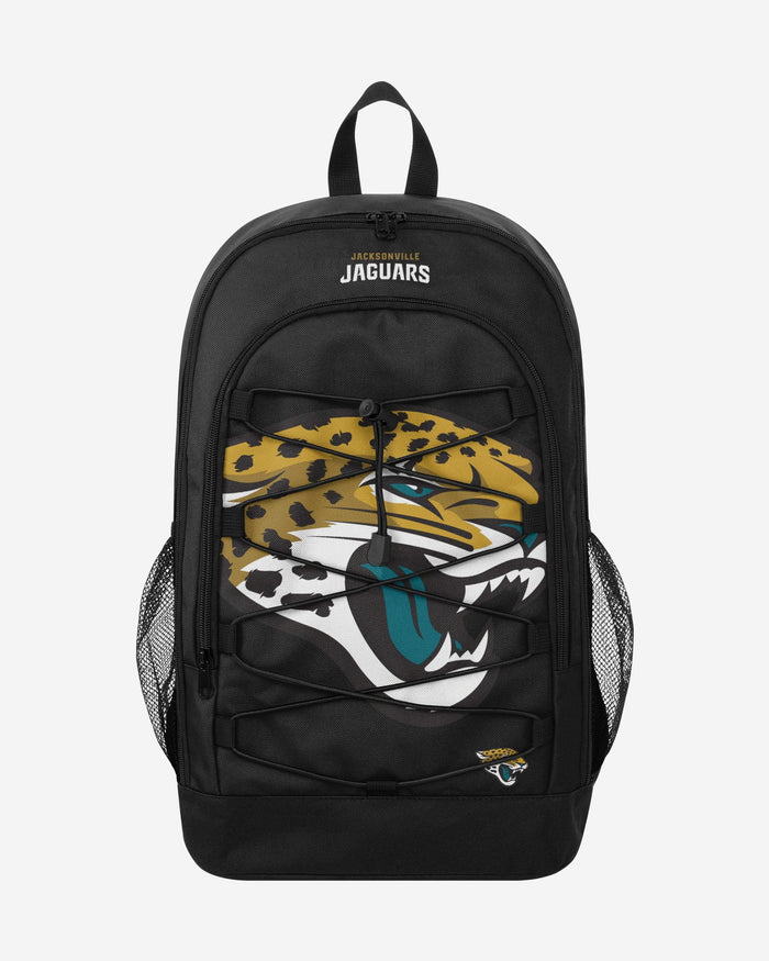 Jacksonville Jaguars Big Logo Bungee Backpack FOCO - FOCO.com