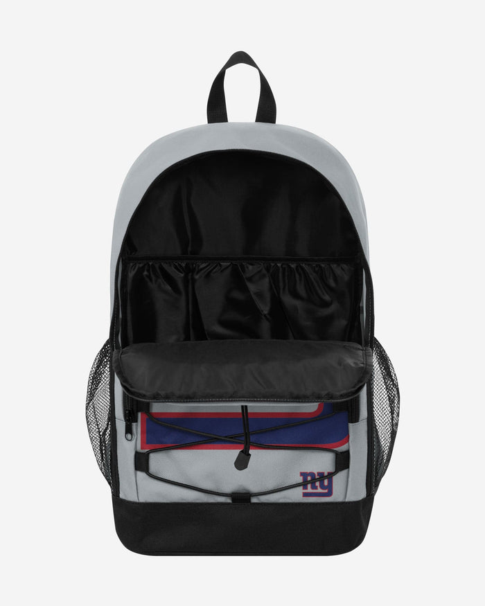 New York Giants Big Logo Bungee Backpack FOCO - FOCO.com