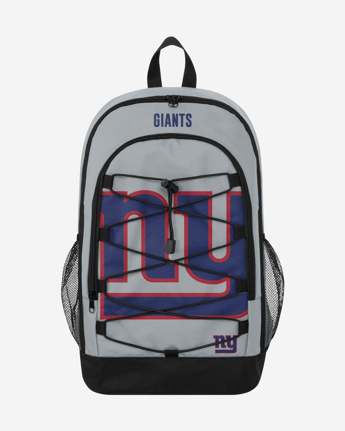 New York Giants Big Logo Bungee Backpack FOCO - FOCO.com