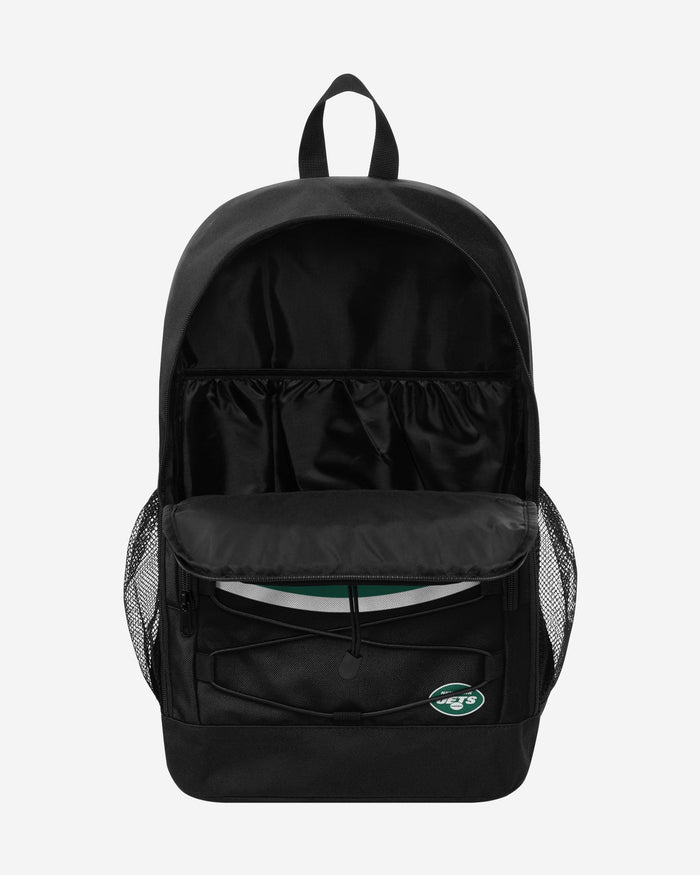 New York Jets Big Logo Bungee Backpack FOCO - FOCO.com