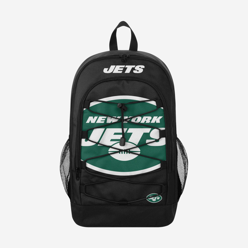 New York Jets Big Logo Bungee Backpack FOCO - FOCO.com