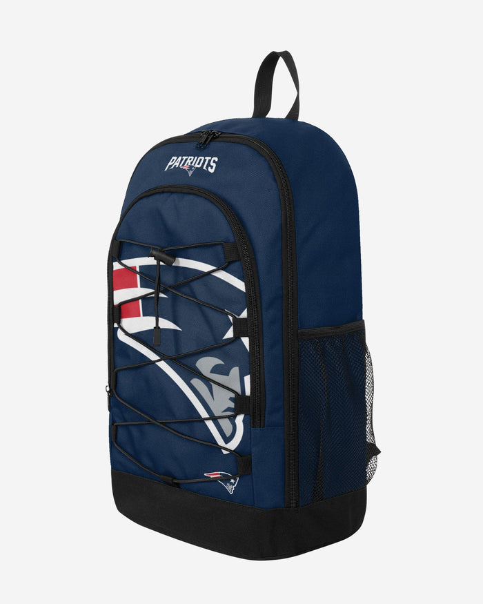 New England Patriots Big Logo Bungee Backpack FOCO - FOCO.com