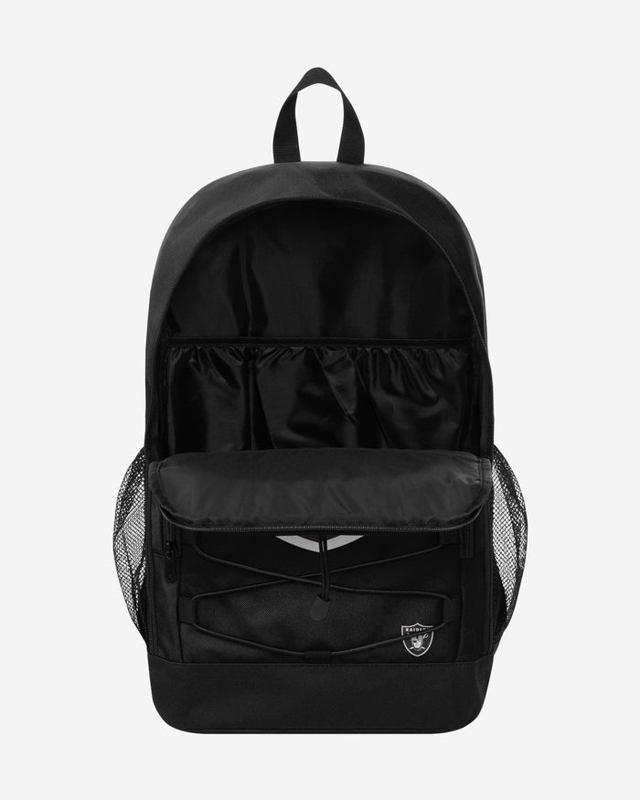 Las Vegas Raiders Big Logo Bungee Backpack FOCO - FOCO.com