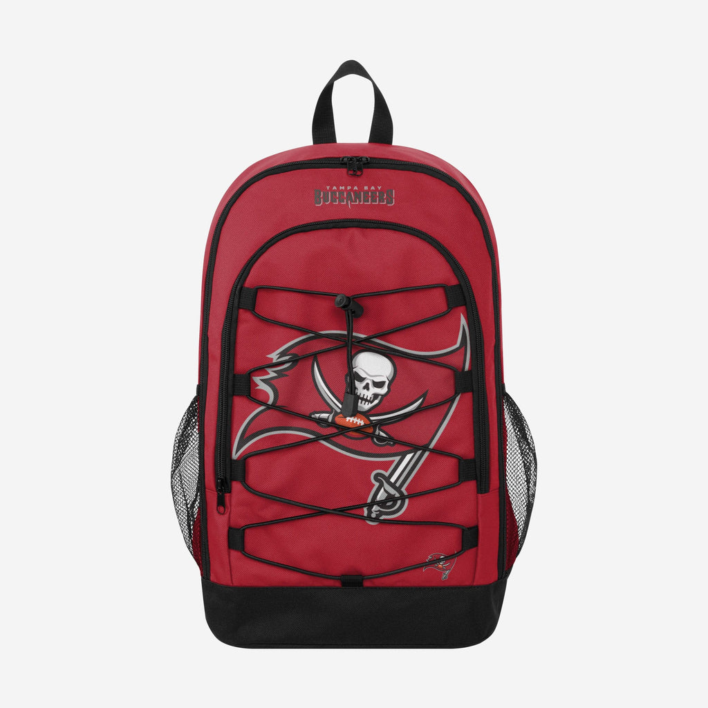 Tampa Bay Buccaneers Big Logo Bungee Backpack FOCO - FOCO.com