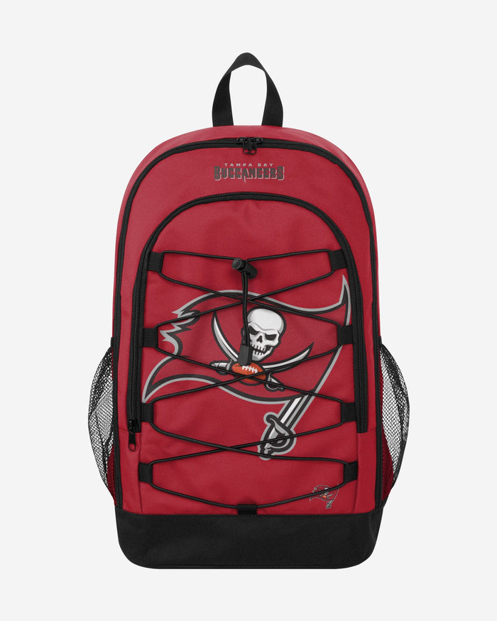 Tampa Bay Buccaneers Big Logo Bungee Backpack FOCO - FOCO.com