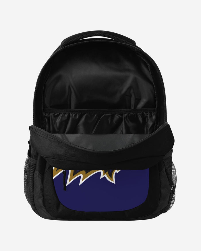 Baltimore Ravens Colorblock Action Backpack FOCO - FOCO.com