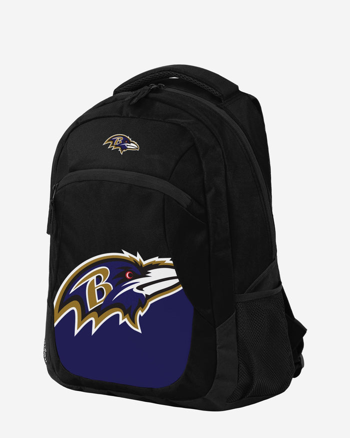 Baltimore Ravens Colorblock Action Backpack FOCO - FOCO.com