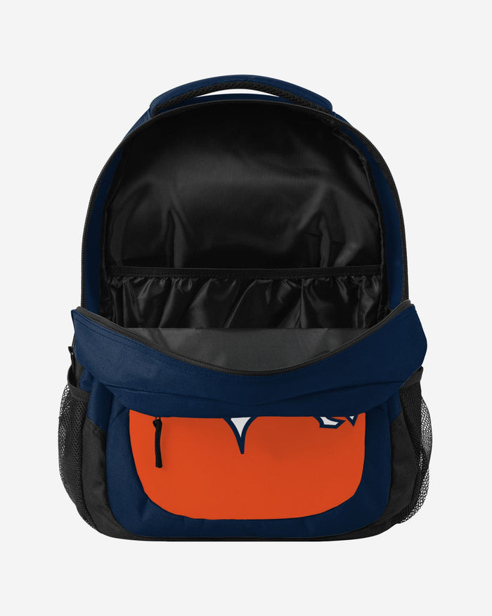 Denver Broncos Colorblock Action Backpack FOCO - FOCO.com