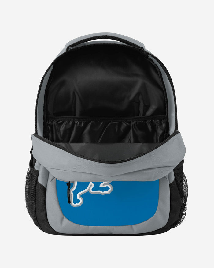 Detroit Lions Colorblock Action Backpack FOCO - FOCO.com