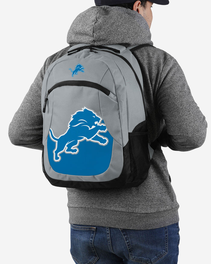 Detroit Lions Colorblock Action Backpack FOCO - FOCO.com