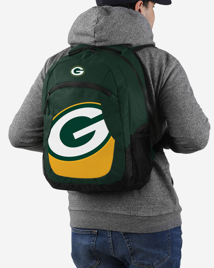 Green Bay Packers Colorblock Action Backpack FOCO - FOCO.com