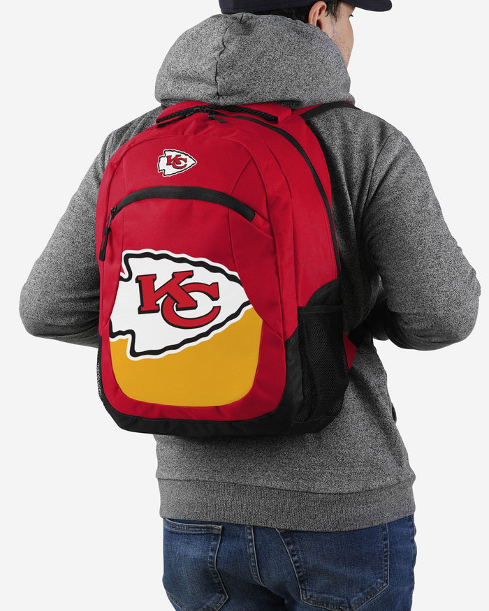 Kansas City Chiefs Colorblock Action Backpack FOCO - FOCO.com