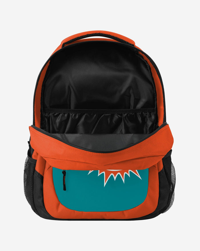 Miami Dolphins Colorblock Action Backpack FOCO - FOCO.com