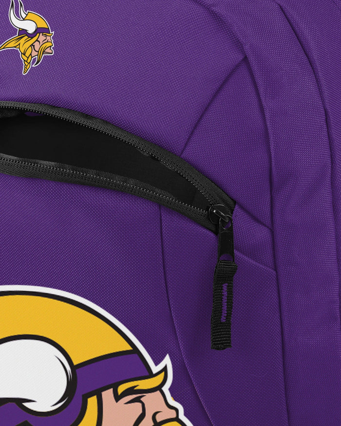 Minnesota Vikings Colorblock Action Backpack FOCO - FOCO.com