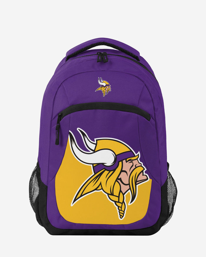 Minnesota Vikings Colorblock Action Backpack FOCO - FOCO.com