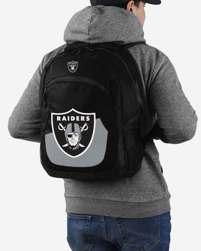 Las Vegas Raiders Colorblock Action Backpack FOCO - FOCO.com