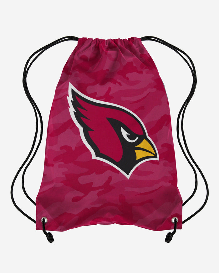 Arizona Cardinals Big Logo Camo Drawstring Backpack FOCO - FOCO.com