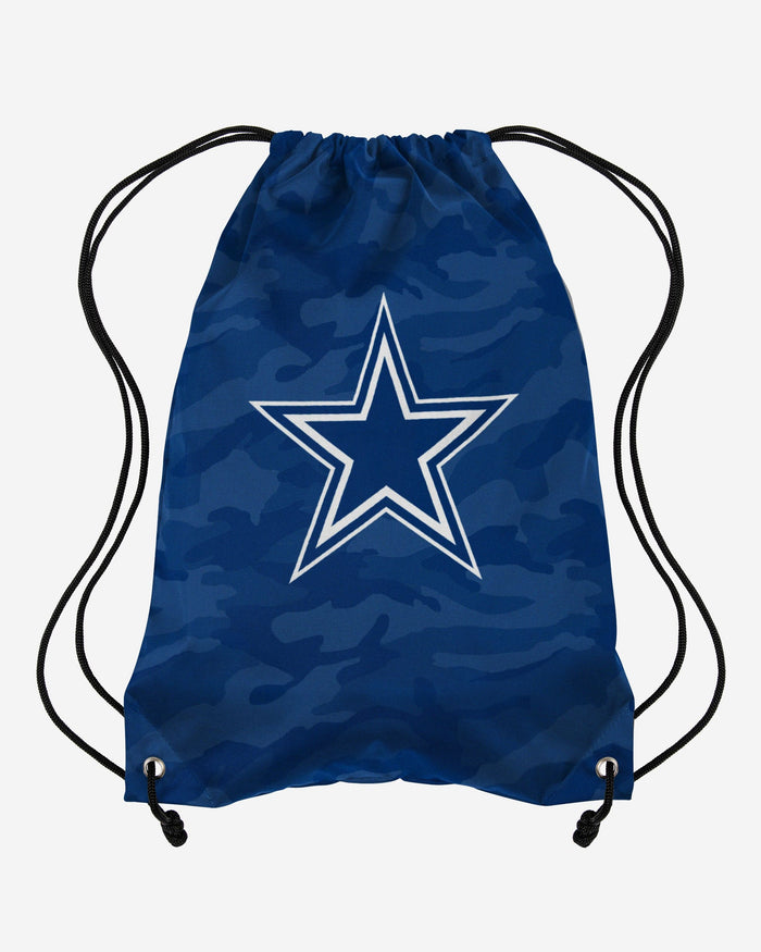 Dallas Cowboys Big Logo Camo Drawstring Backpack FOCO - FOCO.com