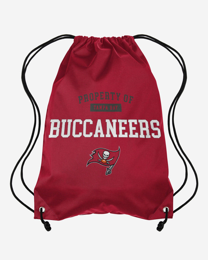 Tampa Bay Buccaneers Property Of Drawstring Backpack FOCO - FOCO.com