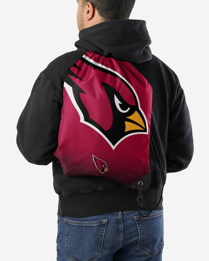 Arizona Cardinals Gradient Drawstring Backpack FOCO - FOCO.com