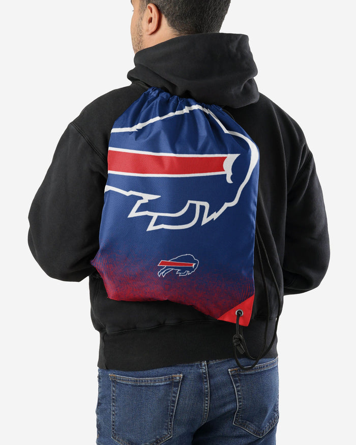 Buffalo Bills Gradient Drawstring Backpack FOCO - FOCO.com