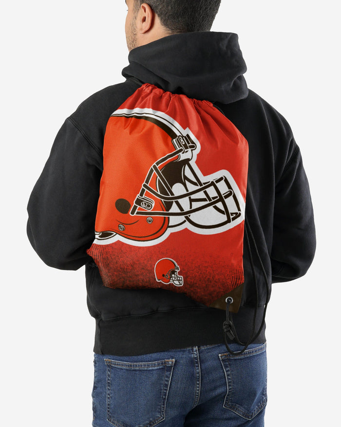 Cleveland Browns Gradient Drawstring Backpack FOCO - FOCO.com