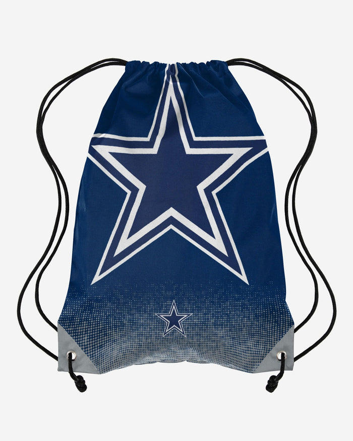 Dallas Cowboys Gradient Drawstring Backpack FOCO - FOCO.com