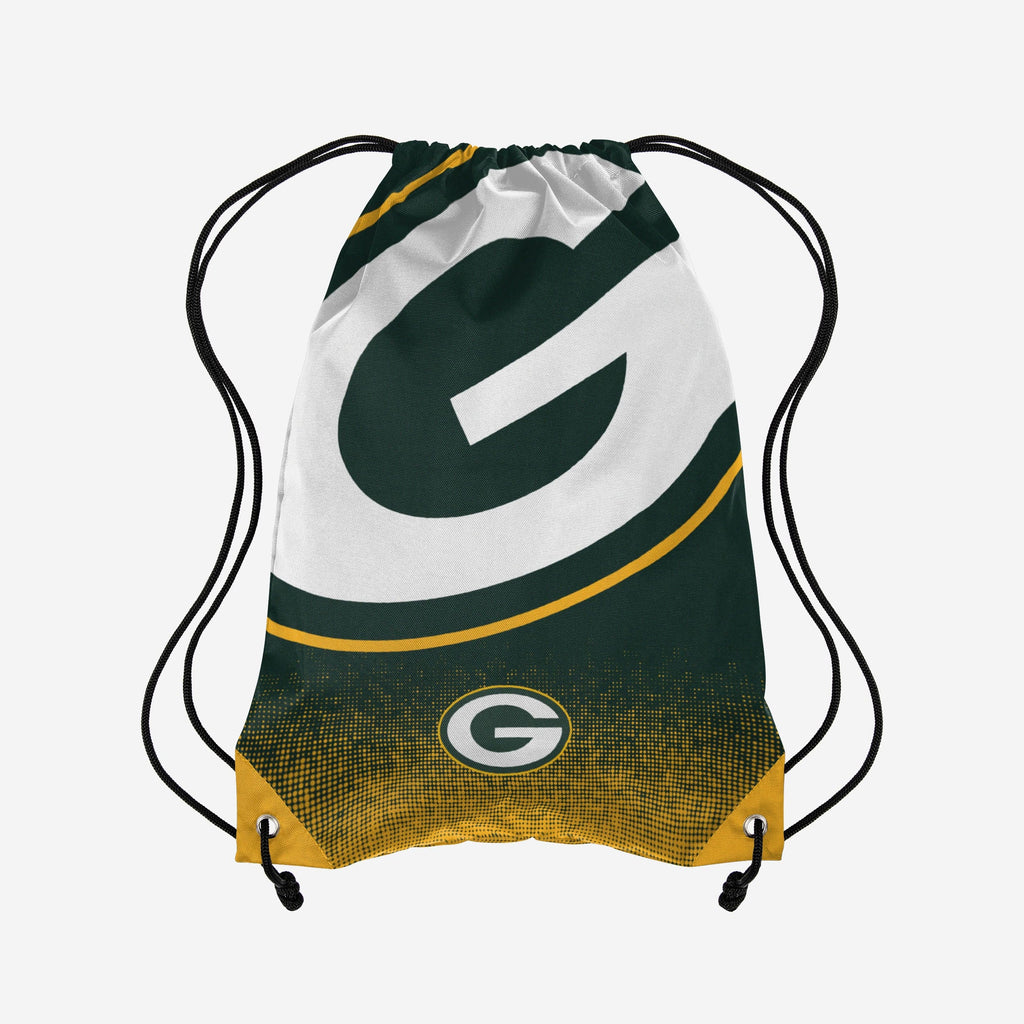 Green Bay Packers Gradient Drawstring Backpack FOCO - FOCO.com