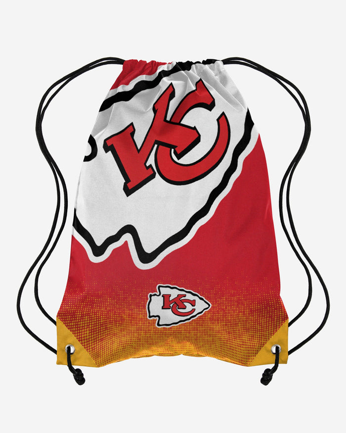 Kansas City Chiefs Gradient Drawstring Backpack FOCO - FOCO.com