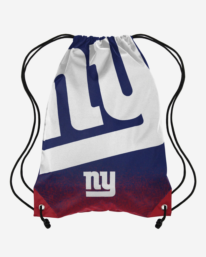 New York Giants Gradient Drawstring Backpack FOCO - FOCO.com
