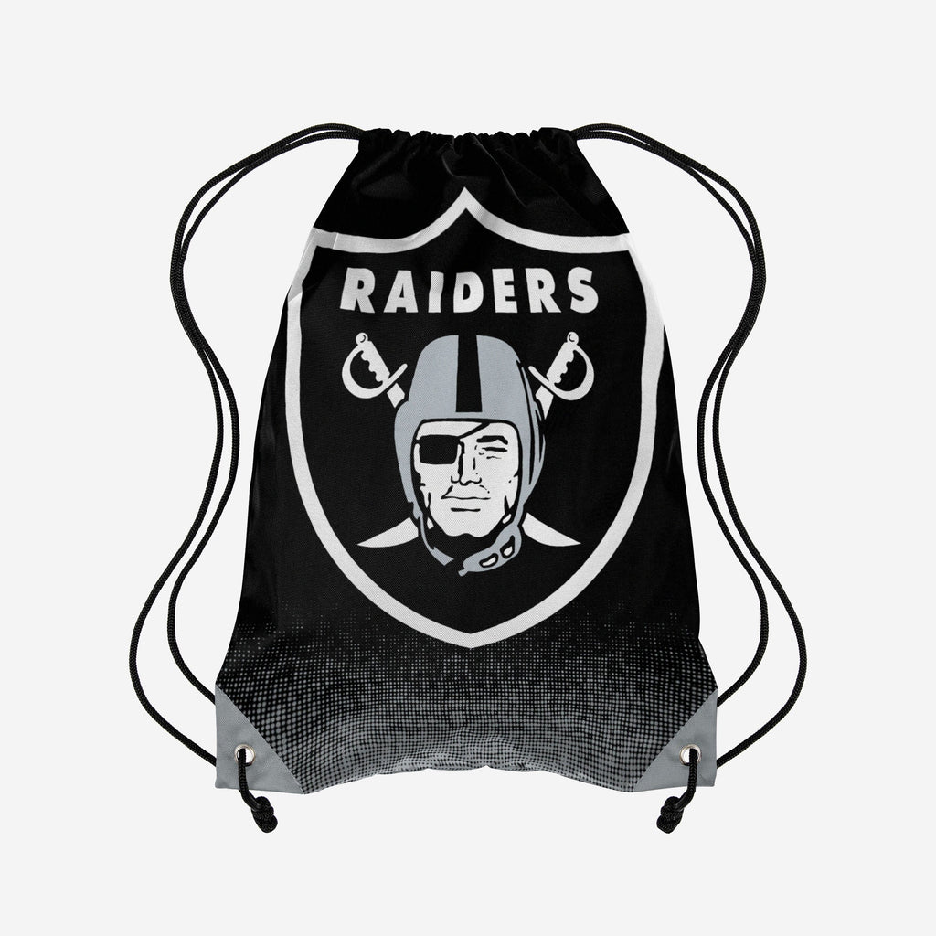 Las Vegas Raiders Gradient Drawstring Backpack FOCO - FOCO.com
