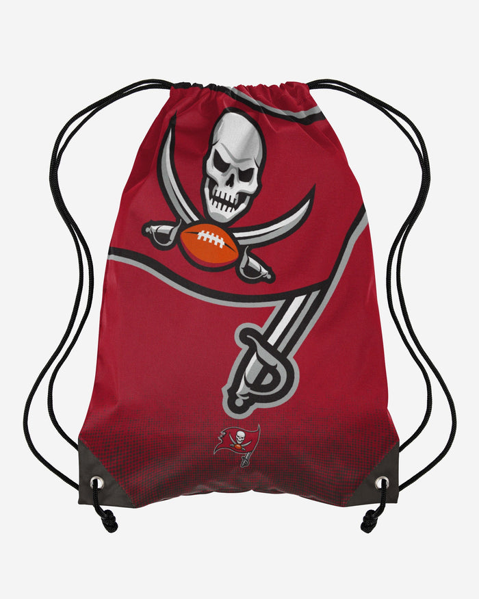 Tampa Bay Buccaneers Gradient Drawstring Backpack FOCO - FOCO.com