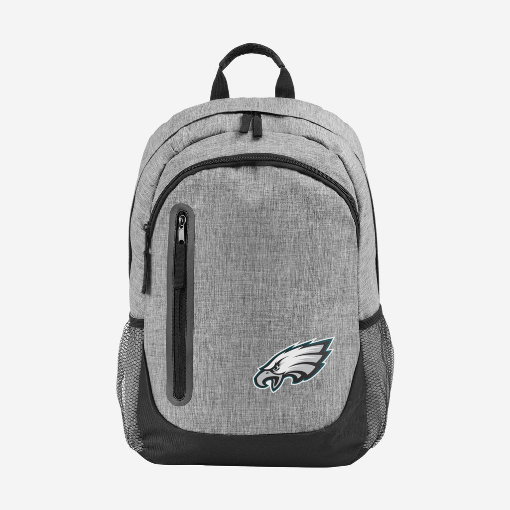 Philadelphia Eagles Heather Grey Bold Color Backpack FOCO - FOCO.com