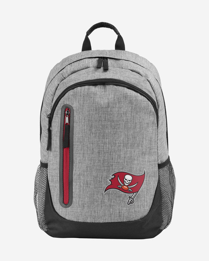 Tampa Bay Buccaneers Heather Grey Bold Color Backpack FOCO - FOCO.com