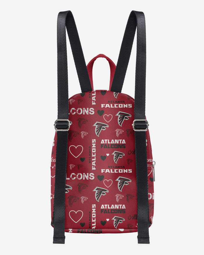 Atlanta Falcons Logo Love Mini Backpack FOCO - FOCO.com