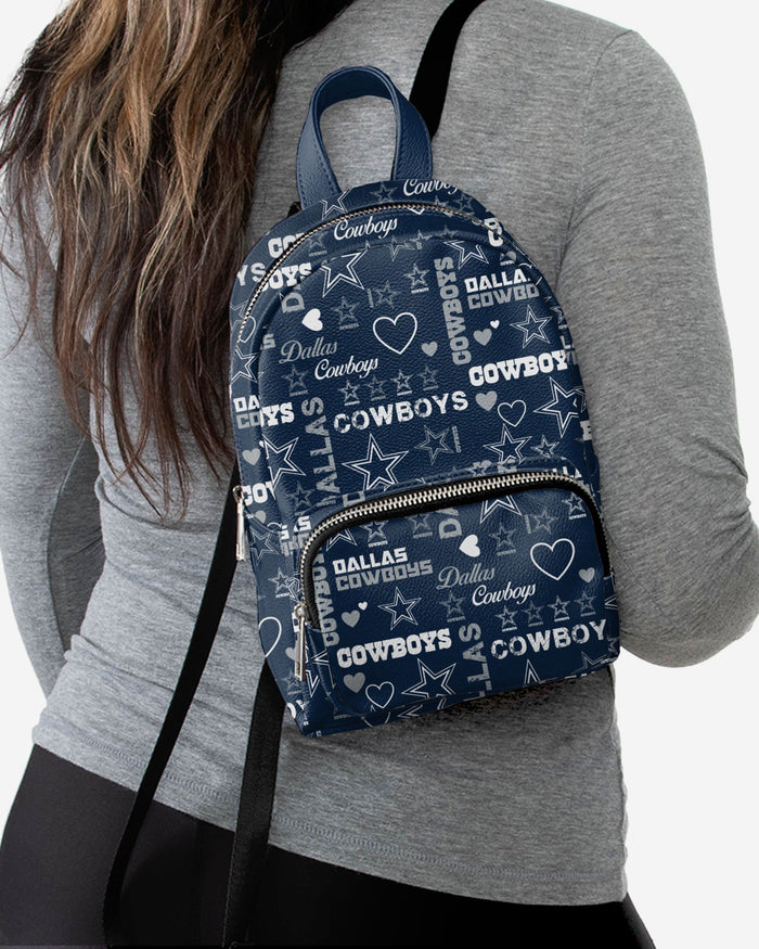 Dallas Cowboys Logo Love Mini Backpack FOCO - FOCO.com