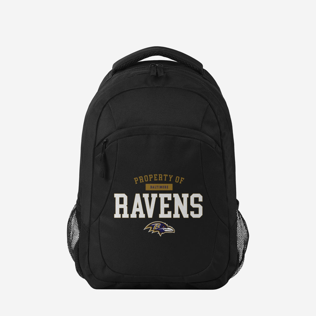 Baltimore Ravens Property Of Action Backpack FOCO - FOCO.com